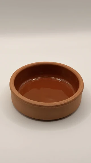 مجموعة صحن فخار دائري - 3 قطع