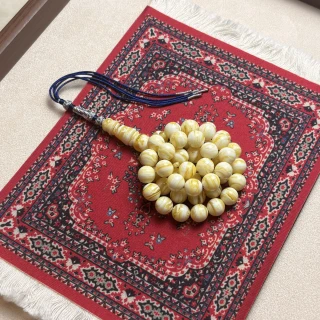 سبحة مستك شبية الكهرمان